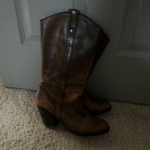 Gianni Bianni brown western boots